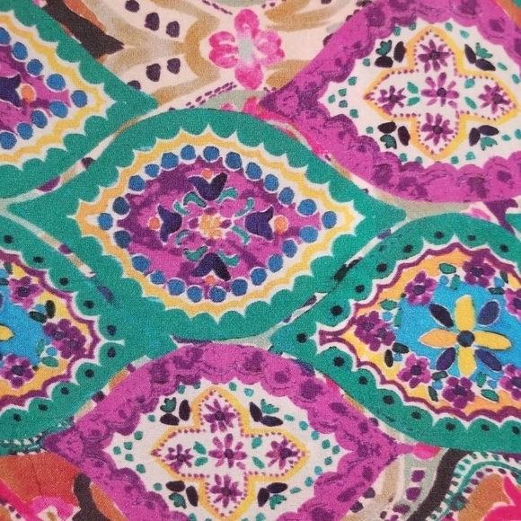 💕JOHNNY WAS💕 Deja Button-Front Blouse Large - Picture 9 of 11